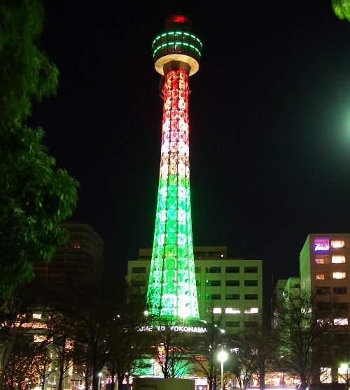横浜ポートタワーの画像です 横浜ポートタワーの画像です
