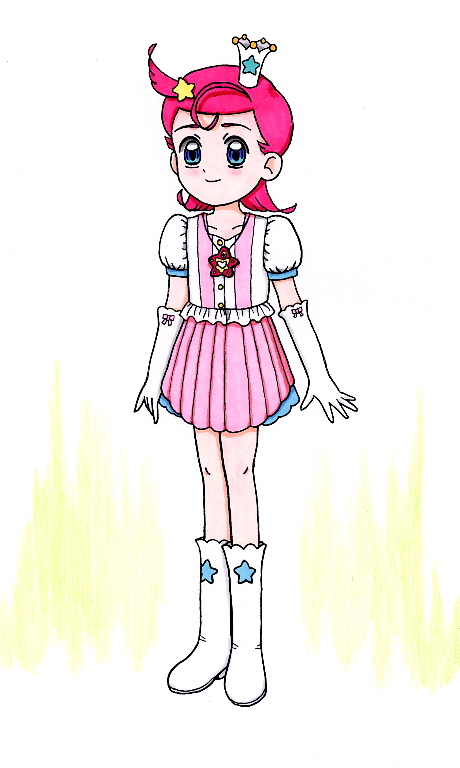 新しいドレスを着たコメットさん☆の画像です 新しいドレスを着たコメットさん☆の画像です