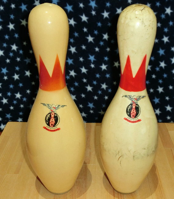 普通のボウリングピンの画像です 普通のボウリングピンの画像です