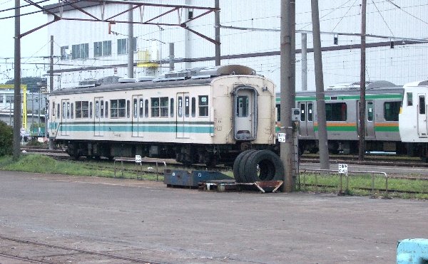 南武支線用だったクモハ101の後ろ側画像 南武支線用だったクモハ101の後ろ側画像