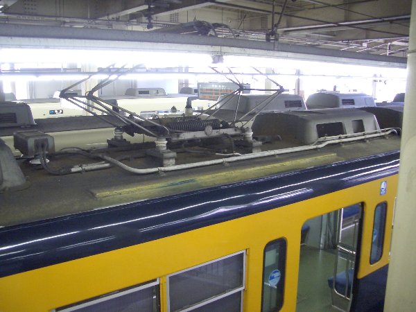 パンタ台部分の画像です パンタ台部分の画像です